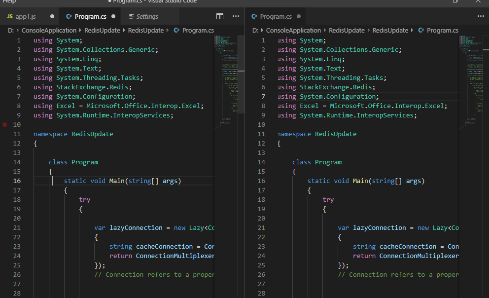 Split View VS Code tips and tricks
