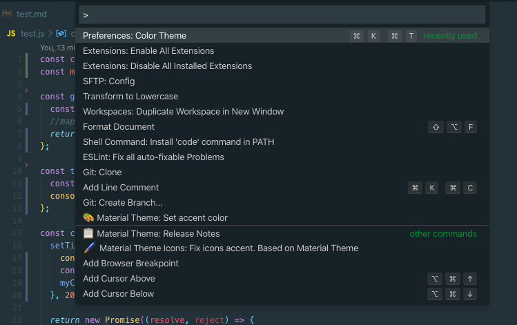VS code tips and tricks command-line pic